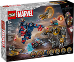 Конструктор Лего Марвел Тор против Читаури | LEGO Marvel Thor vs. Chitauri 76322, 502 детали (8+)