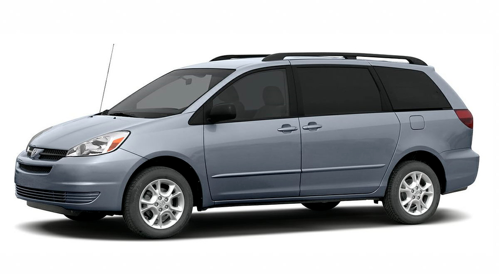 Порог Toyota Sienna 2003-2009 (1мм)