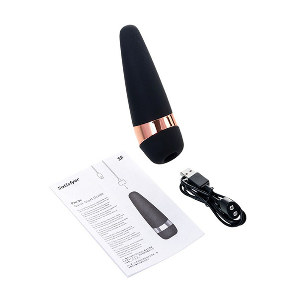 Вибро-вакуумно-волновой стимулятор 13,5см Satisfyer Pro 3+