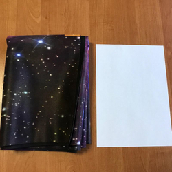 Коврик для йоги Космос 173*61*0,1 см из микрофибры и каучука