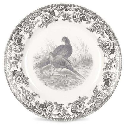 Тарелка подстановочная 30см Spode Деламер, сельские мотивы Фазан