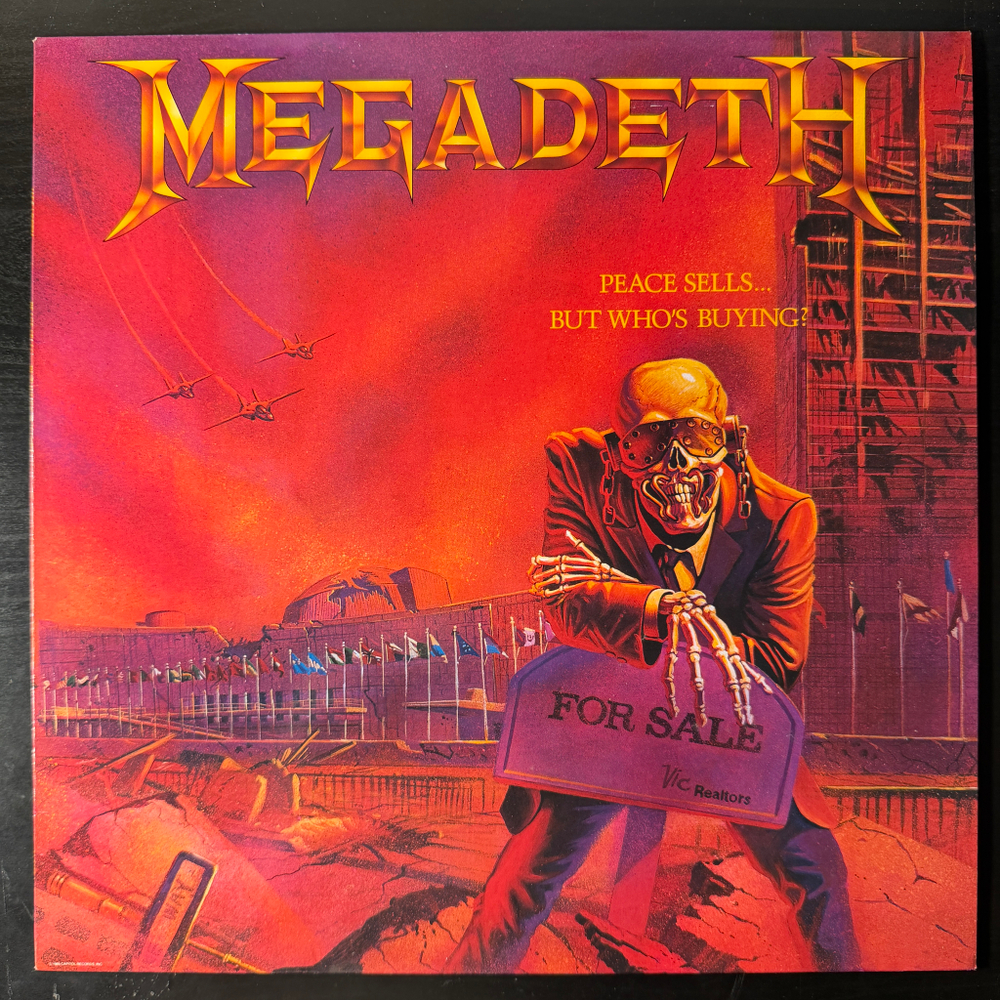 Megadeth ‎– Peace Sells... But Who's Buying? (Европа 1986г.)