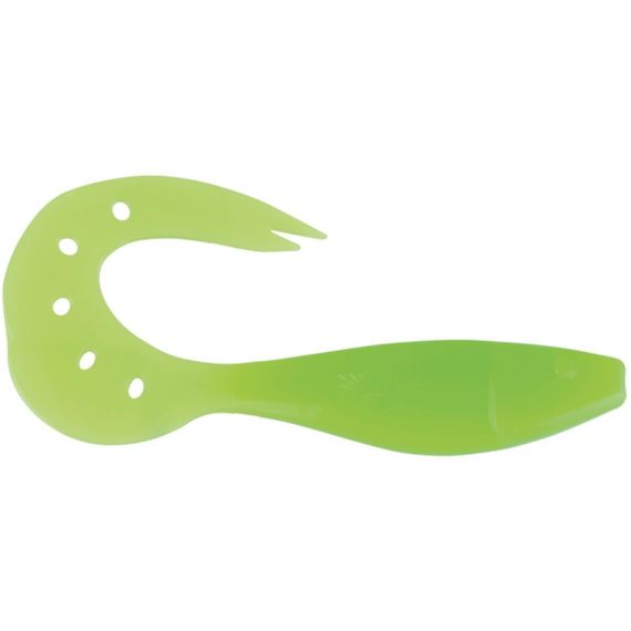 Твистер Helios Kasandra 4"29/10,9см Lime 5шт. (HS-34-008)