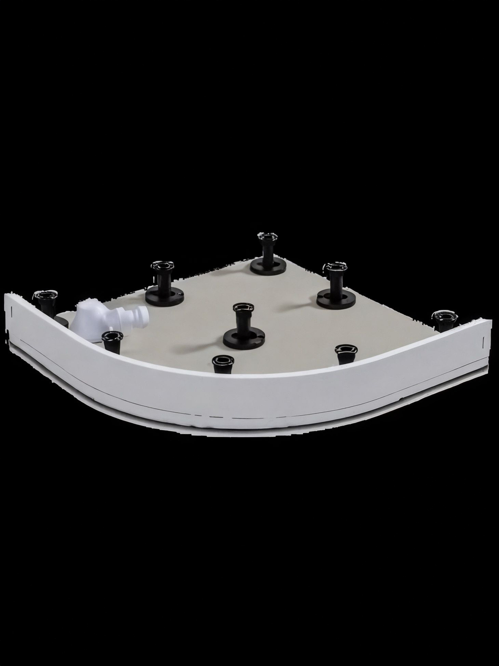 Душевой поддон WeltWasser  WW TR SKR12080-WT L/R 10000004415 Форма асимметричная