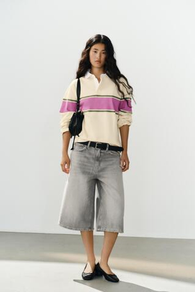 КОМБИНИРОВАННОЕ ПОЛО В ПОЛОСКУ — ZARA