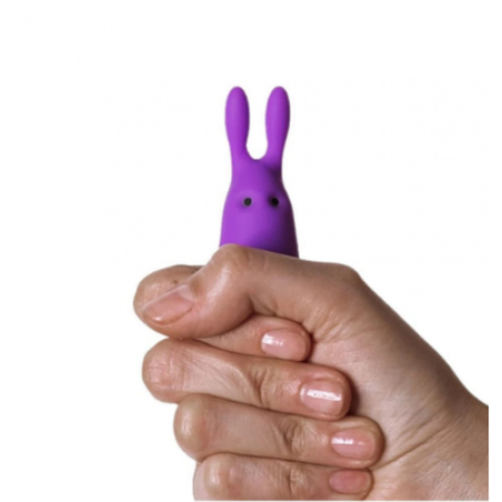 Карманный вибратор-кролик Rabbit Adrien Lastic фиолетовый