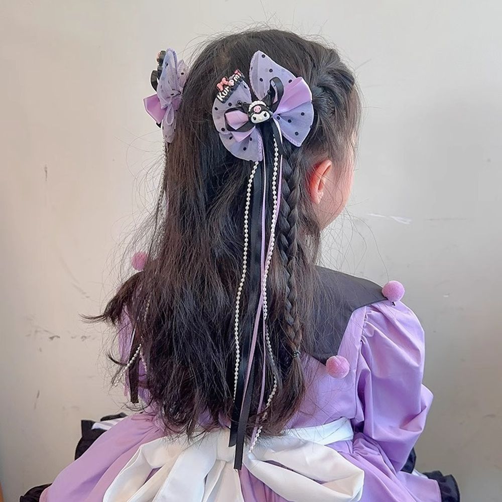 Заколки для волос "Kuromi Bows"