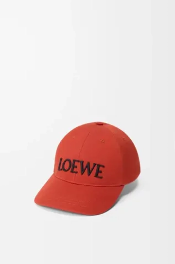 Loewe Кепка из хлопка, красный