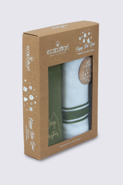 Набор предметов в новогодней упаковке Ecocotton