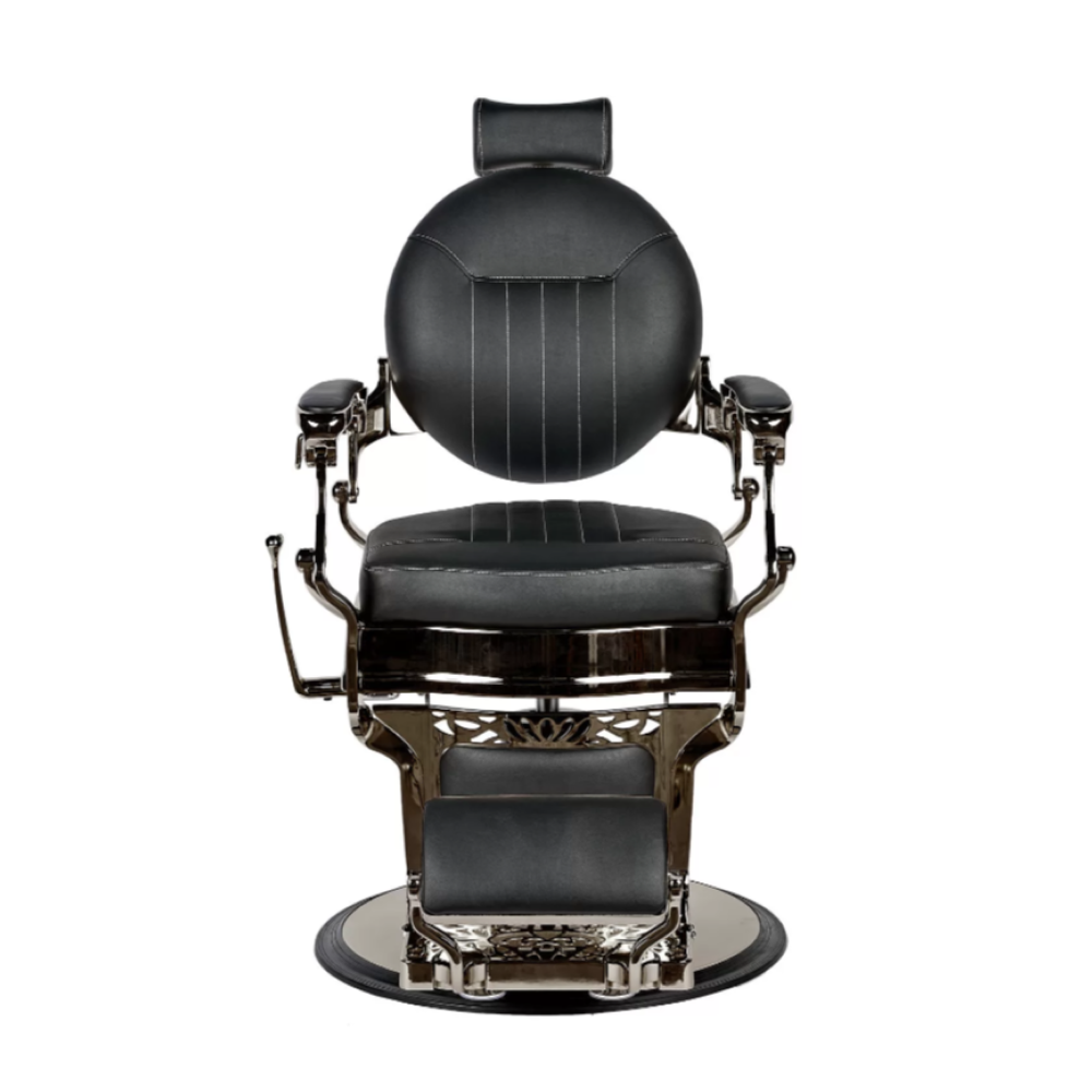 Кресло мужское Барбер CAESAR Mercury Black VIP01