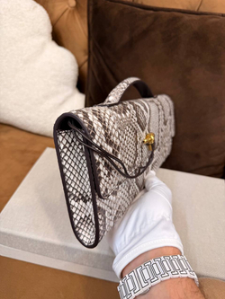 Клатч-Сумка Bottega Veneta Andiamo из кожи Питона
