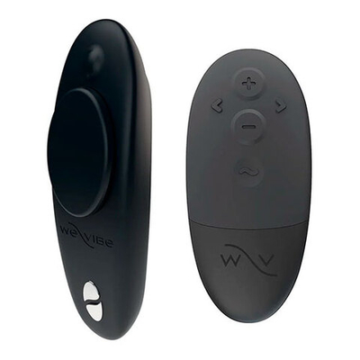 Вибротрусики Moxie+ с возможностью управления через смартфон и ПДУ (черный)