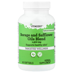 Vitacost, Borage and Safflower Oils Blend, 60 Softgels