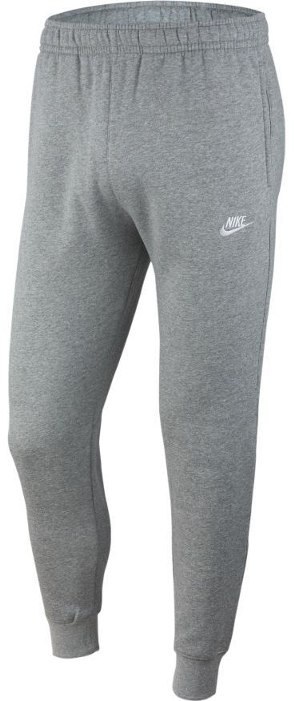 Мужские теннисные штаны Nike Sportswear Club Fleece M - grey heather/mate silver/white