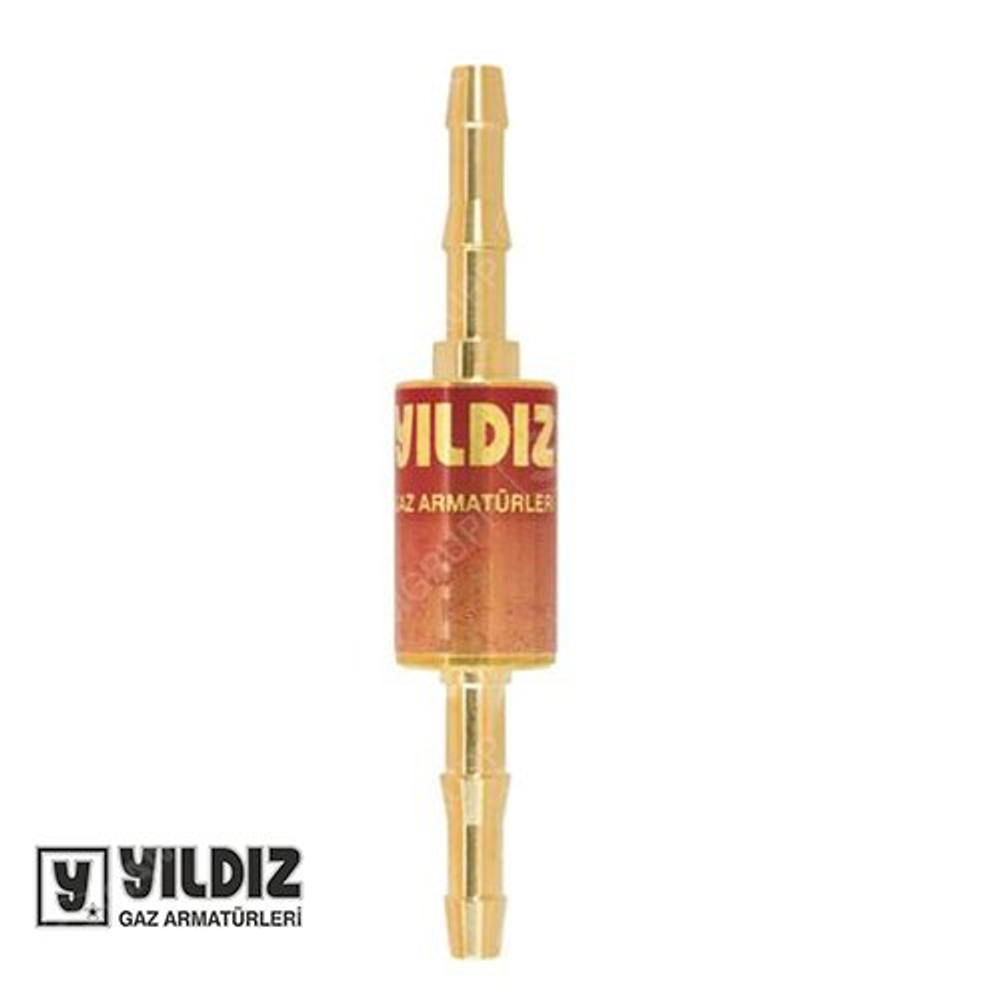 Переходник для пропанового шланга 8 мм 1018-01 Yildiz