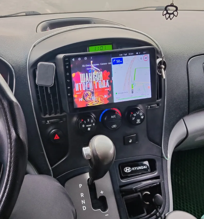 Магнитола для Hyundai H1 / Grand Starex 2007-2015 - Kuberg OL-9767 QLed, Android 13, Быстрейшая, CarPlay, SIM-слот