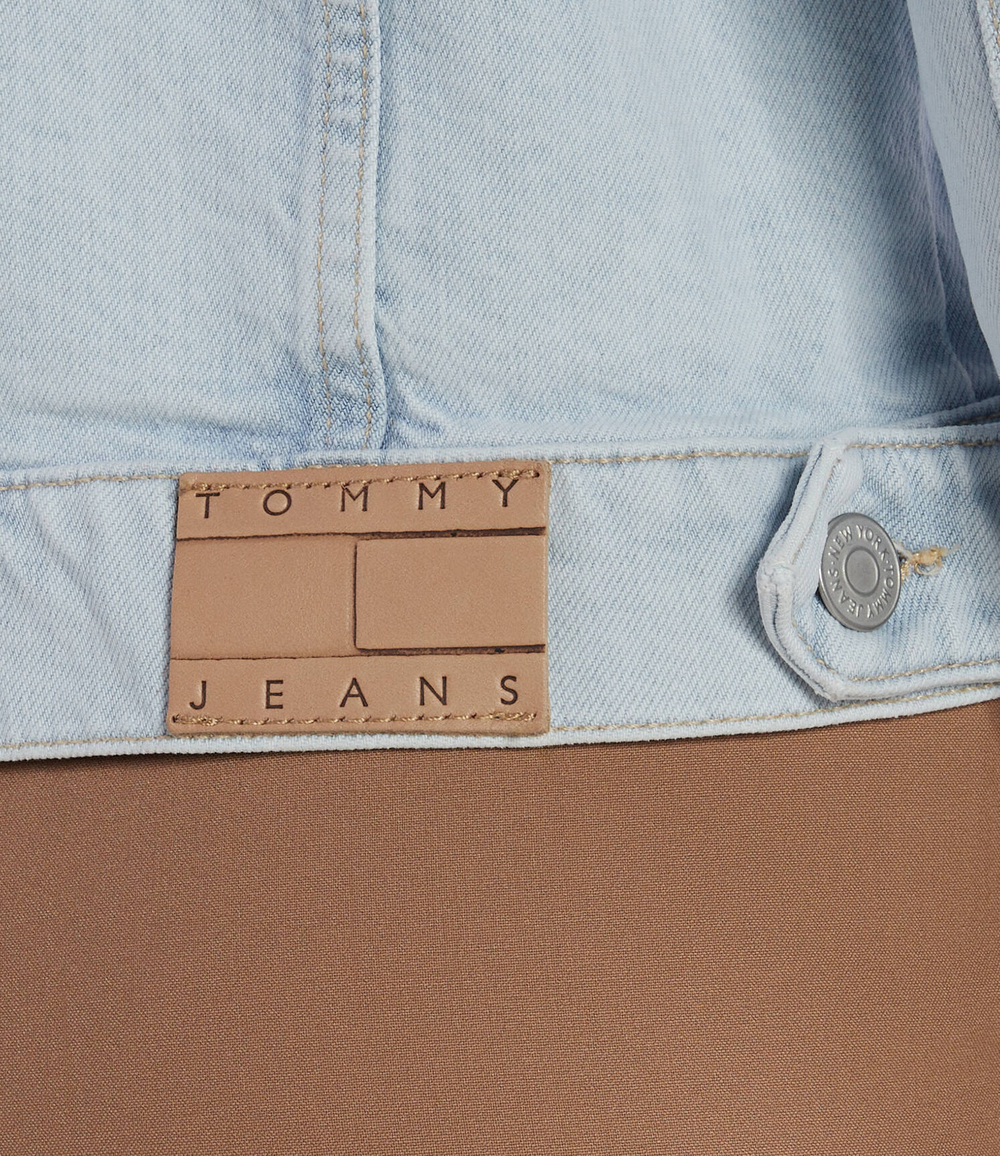 Джинсовая куртка Tommy Jeans - голубой(DW0DW17659)