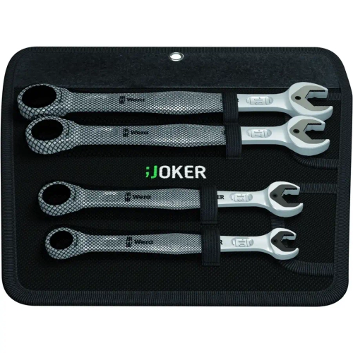 Набор гаечных ключей с кольцевой трещоткой Joker WERA 05020020002