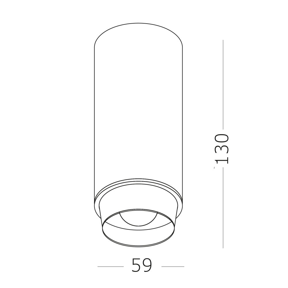 Светильник накладной LED 10W 4000K