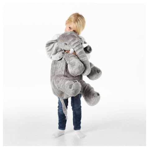 Мягкая игрушка IKEA JATTESTOR (ЙЭТТЕСТОР), Слон, 60 см