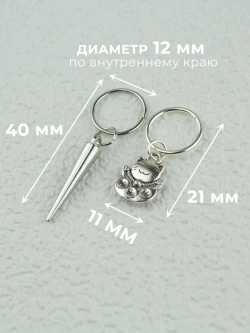 Маркеры петель для вязания спицами и крючком Котики