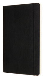 Блокнот Moleskine Classic SOFT DOUBLE (NB313SBK) 13х21 см, 192 стр. в линейку/без линовки, черный