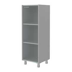 Шкаф колонка средняя со стекляной дверью OMC 45.2(R)   456х450х1329 OFFIX NEW