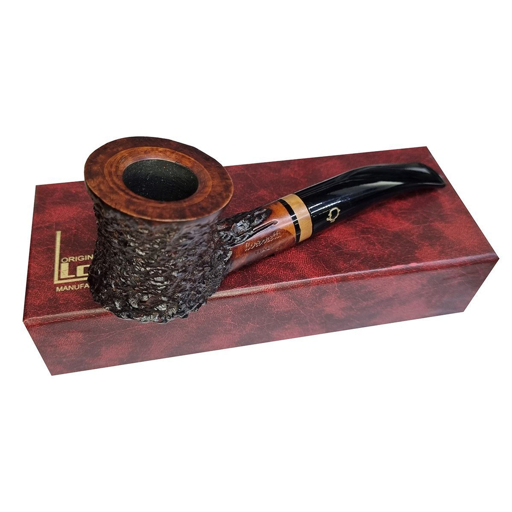 Трубка "Lorenzetti" Rustic 9мм фильтр Luxe Model 08 (Бриар)