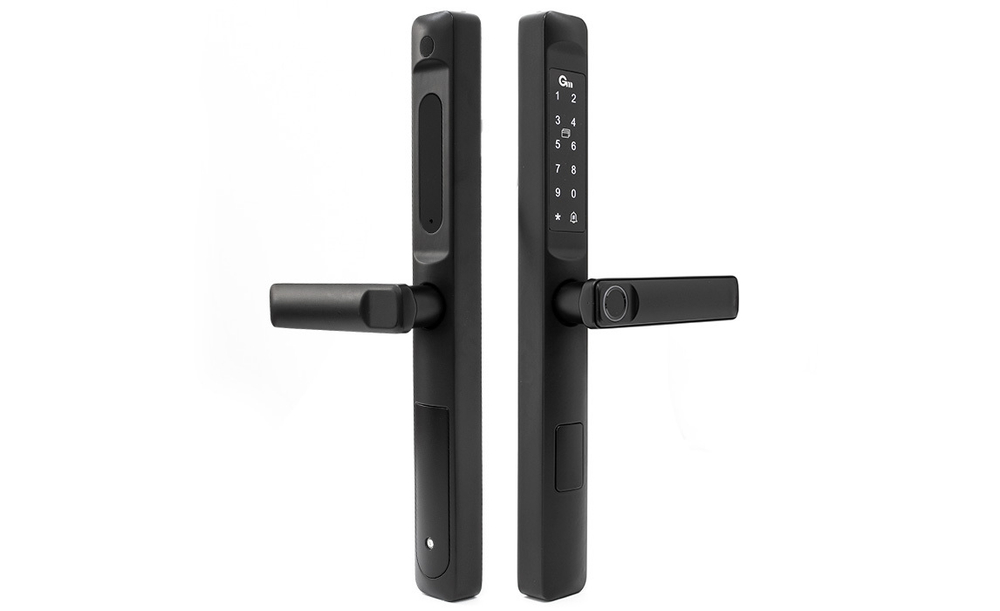 Умный узкопрофильный замок Gimmel F23 TTLock для раздвижных дверей