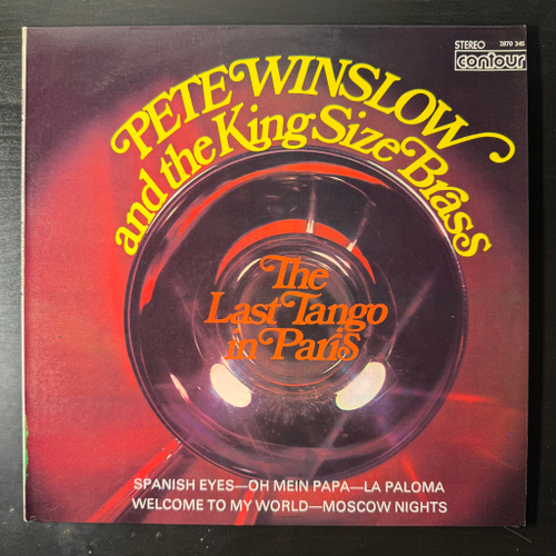 Pete Winslow And The King Size Brass ‎– The Last Tango In Paris (Англия 1973г.)