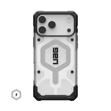 UAG Pathfinder Clear with MagSafe Series Case for Apple iPhone 17 Pro Max Ice/Silver (Серебристый)