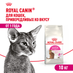 Royal Canin Savour Exigent Сэйвор Экзиджент Корм сухой для взрослых кошек привередливых ко вкусу 10кг