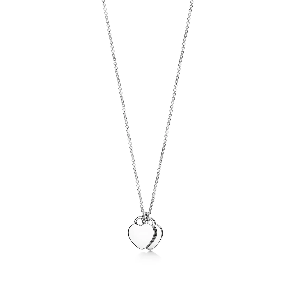 Подвеска из серебра с бриллиантом, Tiffany💠Единственная в наличии