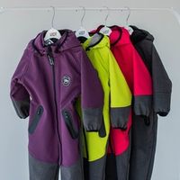 Комбинезон Softshell демисезонный "Лайм"