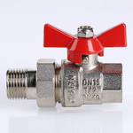 Кран шаровой Valtec BASE с полусгоном 3/4" вн.-нар. (VT.227.N.05)