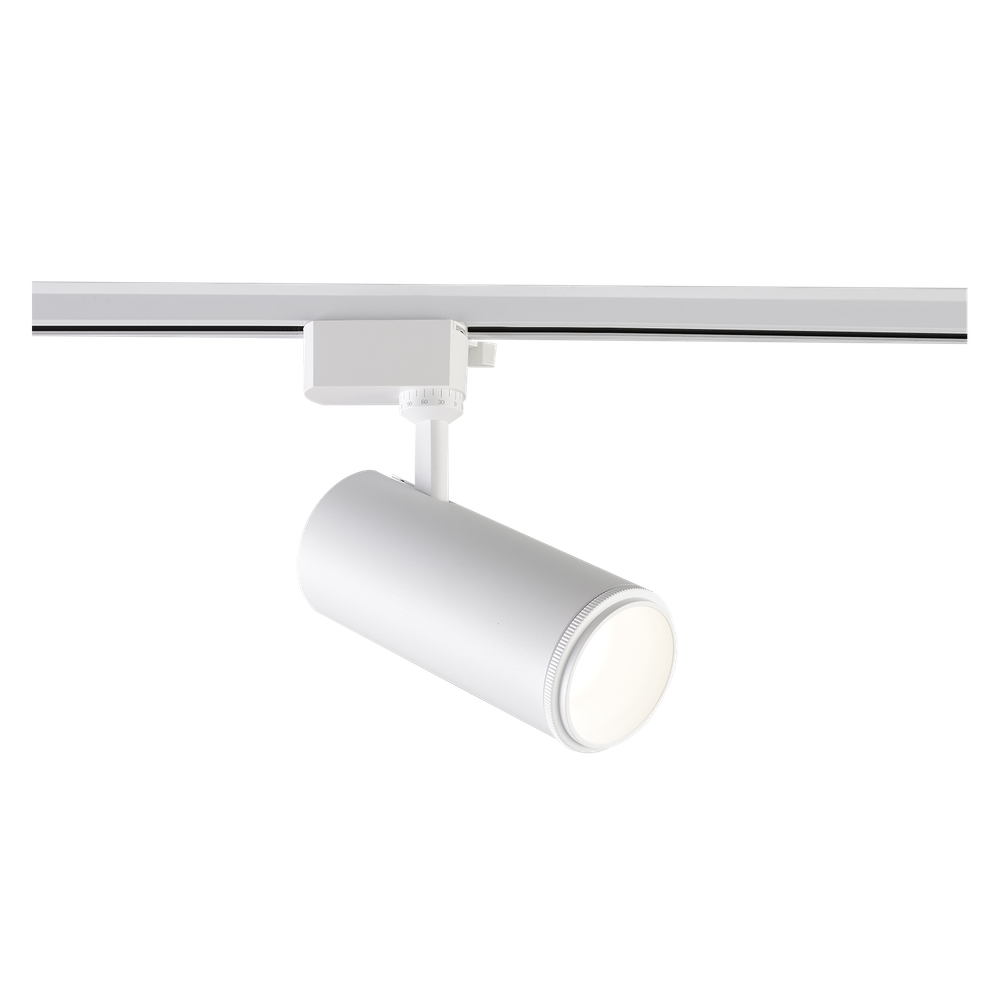 Трековый светодиодный светильник Crystal Lux CLT 0.31 021 WH 3CCT ZOOM