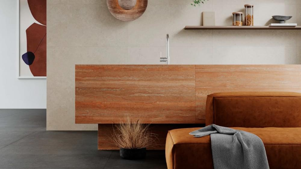 VitrA StoneSystem Borgognia Linear Grey 60x120