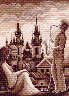 "Муза"-1463 канва с рисунком