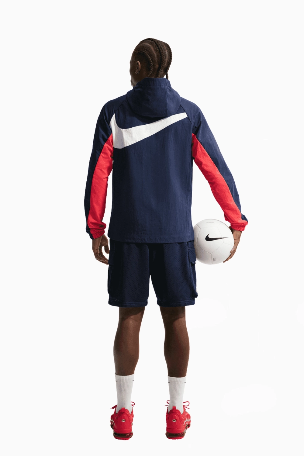Ветровка Nike England 2026 Woven - темно-синий