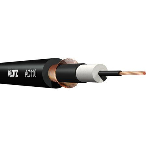 Klotz AC110SW инструментальный кабель ПВХ , 7мм, 1x0,22мм, черный
