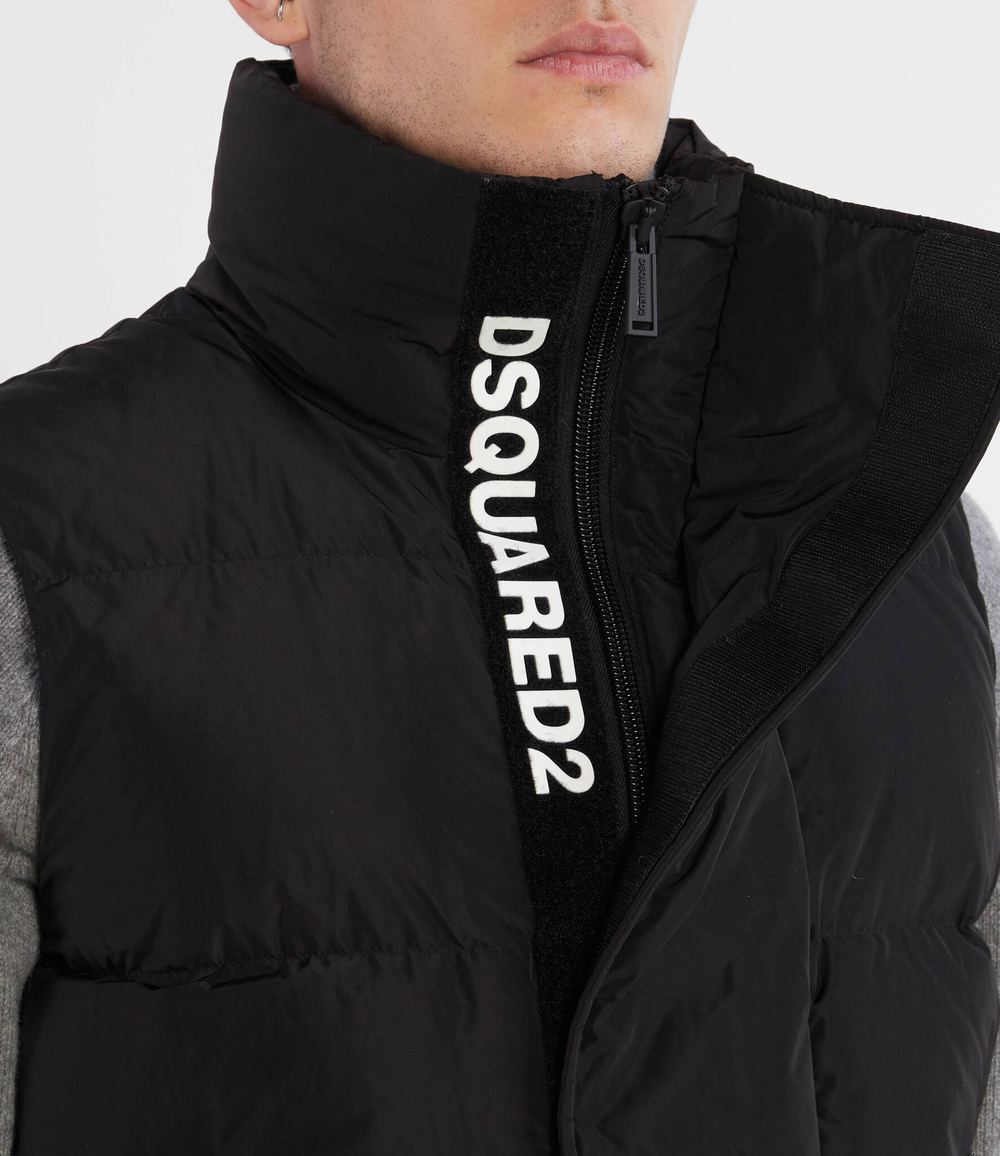 Пуховая безрукавка Dsquared2 - черный(S74FB0316 S53353)