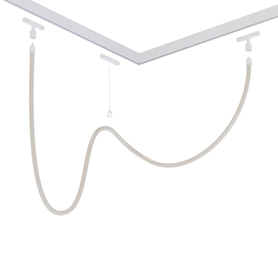 Подвес-держатель в шинопровод (трек) Linea Optima Для гибкого неона Loop A492233