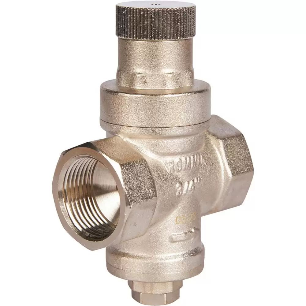 Редуктор давления PN16 3/4" вн/вн без манометра ROMMER (RVS-0009-000020)
