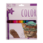 Карандаши 24 цв. "EasyColor" (Bruno Visconti)