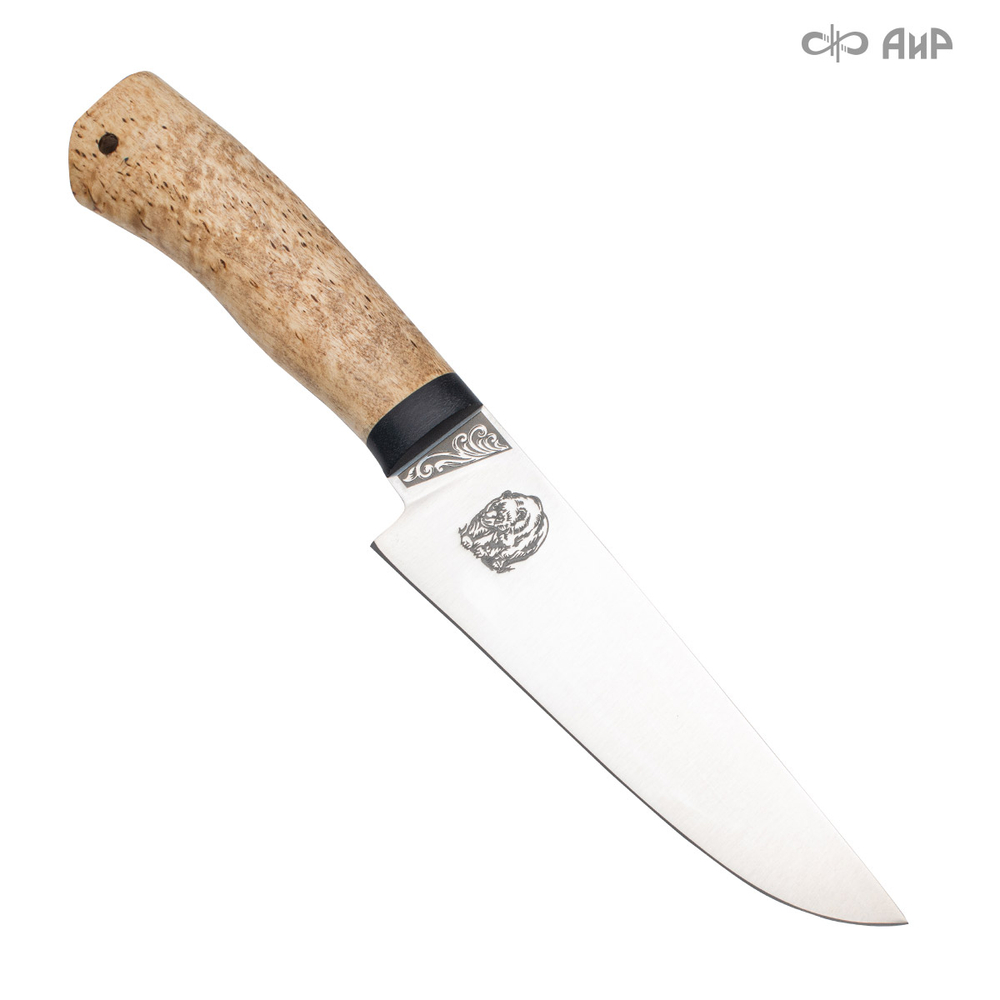 АиР Нож Барибал (карельская береза, 95х18)