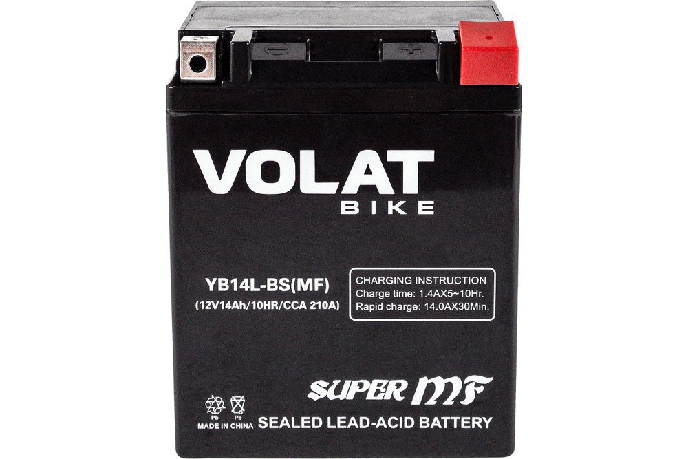 14Ah Volat YB14L-BS (MF) R+