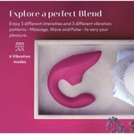 Бесконтактный клиторальный стимулятор Womanizer Blend, малиновый