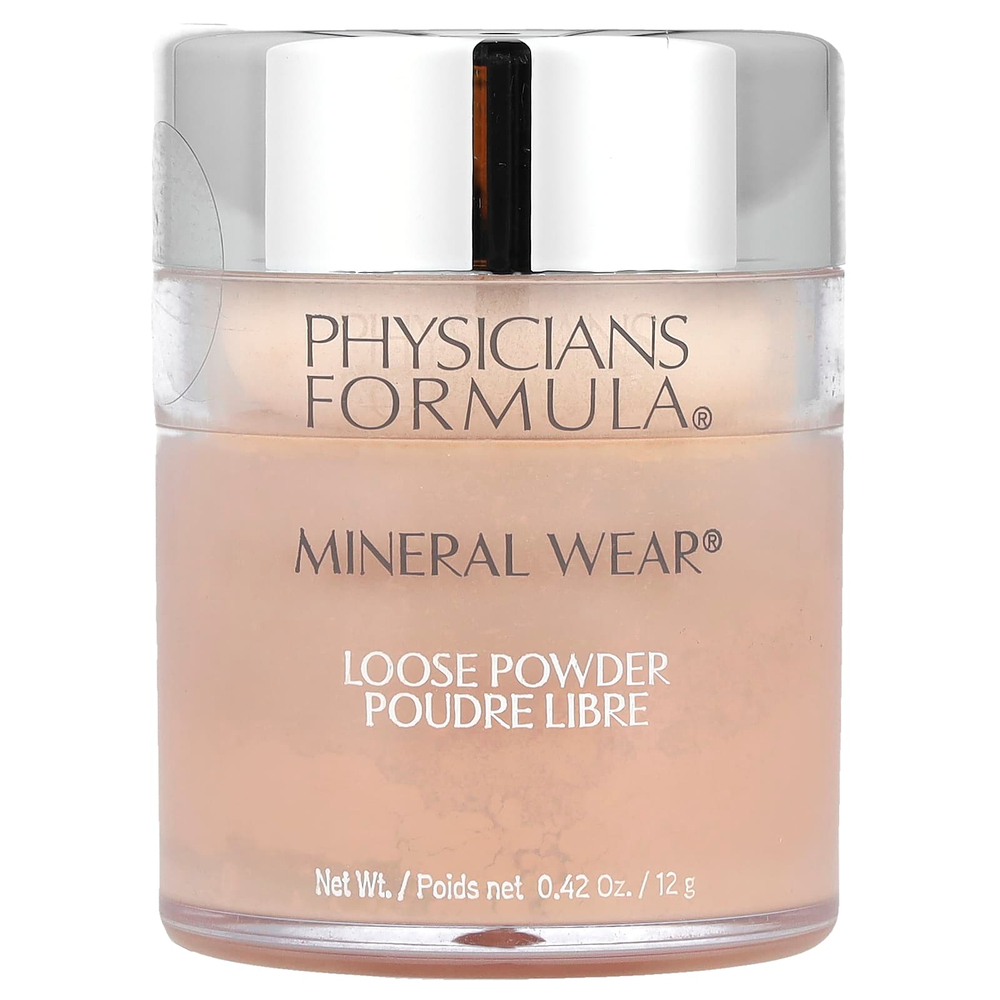 Physicians Formula, Mineral Wear, рассыпчатая пудра, SPF 16, оттенок PF 10950 бежевый, 12 г (0,42 унции)