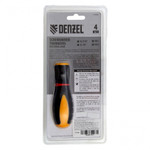 Отвертка комбинированная, SL3/16"-PH1, SL1/4"-PH2, 3-х компонентная рукоятка// Denzel