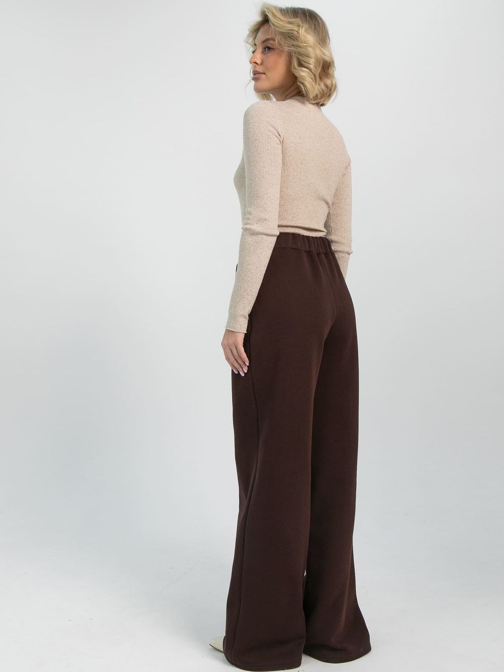 Брюки Теплый шарм (коричневые) Б16485-5М LT Collection